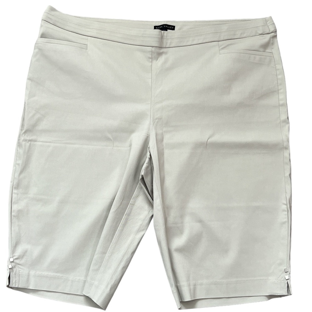 Napa Valley Plus Size Pull on Shorts 24W